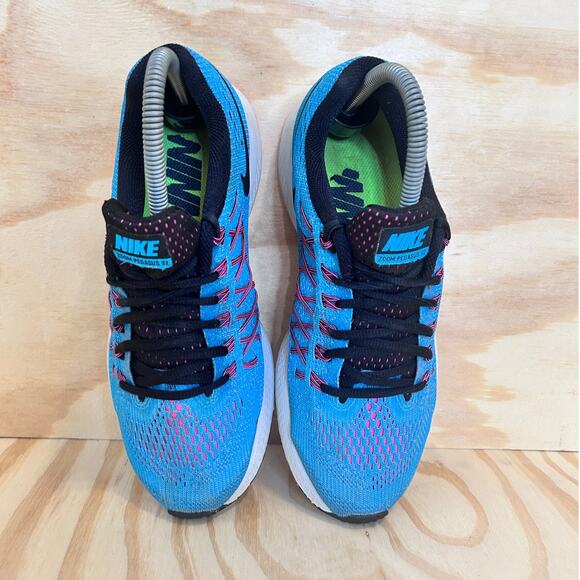 Nike - Air Zoom Pegasus 32 - Running Shoes - Blue - Women's - 7.5 -749344-408 - Picture 7 of 9